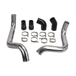 Polished 3" Intercooler Pipe Boot Kit for 2002-2004 Chevy GMC 6.6L LB7 Duramax Diesel 2500HD 3500