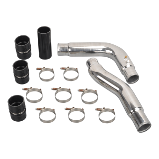 2003-2007 Dodge Ram 2500 3500 5.9L Cummins Diesel Polished Intercooler Pipe Boot Kit w/Clamps