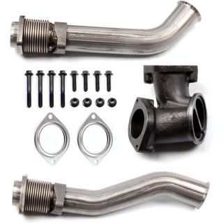 Turbo Diesel Exhaust Up Pipe for 2000-2003 Ford Excursion F250 F350 Super Duty E-350 Super Duty 7.3L