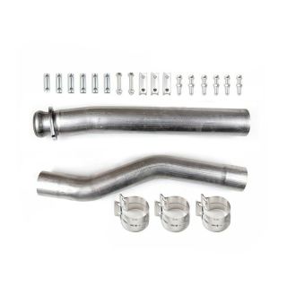 Stainless Exhaust Pipe Clamps Muffler Kit 03-07 Ford F250 F350 Super Duty 6.0L Powerstroke 3.5"