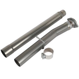 4" Diesel Truck Muffler Delete Pipe Eliminator DPF For 08-10 Ford F250 F350 F450 F550 Super Duty 6.4L