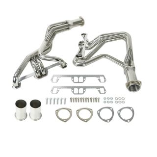 1972-1991 Dodge Pickup 4-1 5.2L 5.9L V8 Long Tube Exhaust Header with Collector Reducer