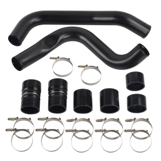 1999.5-2003 Ford F250 F350 F450 F550 Super Duty 7.3L Powerstroke 3" Intercooler Pipe Boot Kit Black