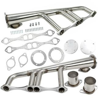 Fits All Chevy Small Block 265-400 V8 Shorty Stainless Exhaust Header Manifold