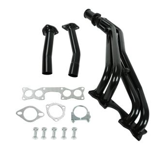 1990-1995 Nissan Hardbody D21/Pickup 2.4L 4WD KA24E Tri-Y Exhaust Header Black