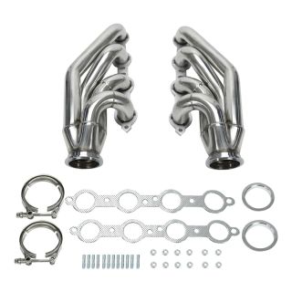 Exhaust Header for 1998-2014 Chevy Cadillac Pontiac LSX LS1 LS2 LS3 LS6 Small Block V8 1-3/4"