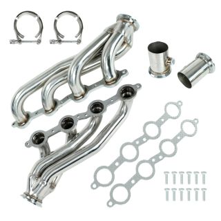 Stainless Exhaust Header for 1960-1986 C-10 LS Chevy GMC LS1 LS2 LS3 LS6 LS9 V8