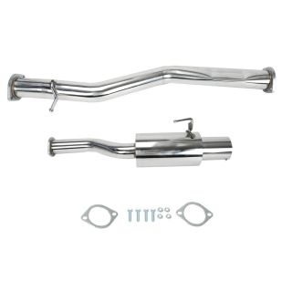 Catback Exhaust System 3" Pipe 4.5" Flat Tip for 2003-2008 Nissan 350Z INFINITI G35