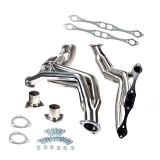 Stainless Exhaust Manifold Header for 1935-1948 Chevy 265-400 Small Block V8