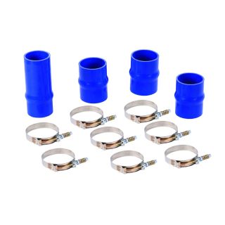 2003-2007 Dodge Ram 2500 3500 5.9L Cummins Intercooler Boot Kit Blue Silicone Hose with Clamps