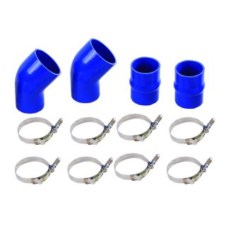 Blue Intercooler Boot Silicone Hose Kit for 1994-2002 Dodge Ram 2500 3500 Pickup 5.9L Cummins