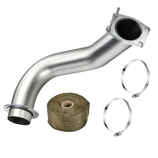Downpipe Exhaust 3.5" for 2017-2023 Chevy Silverado GMC Sierra L5P 6.6L Duramax Diesel Pickup Trucks