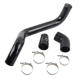 2004-2010 Chevy GMC 2500HD 3500HD 6.6L Duramax LLY LBZ LMM Hot Side Intercooler Pipe Hose Black