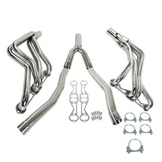 1982-1992 Chevy Camaro Pontiac Firebird 5.0L 5.7L V8 Exhaust Header with Y-Pipe Kit