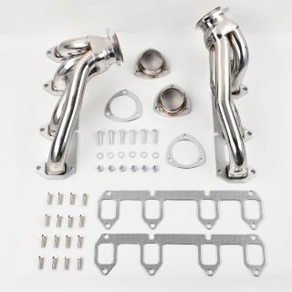 1965+ Ford Big Block FE 330 360 390 428 Full Size Shorty Hugger Exhaust Header with Bolts