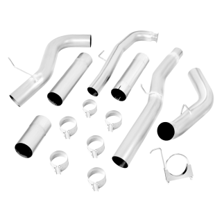 2011-2015 Chevrolet Silverado & GMC Sierra 2500 3500HD Duramax 6.6L Downpipe Back Race Exhaust