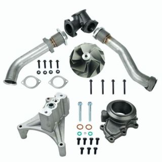 1999.5-2003 Ford 7.3L Powerstroke Turbo Pedestal Non-EBP Valve Upgraded 5+5 Wheel & Up Pipes