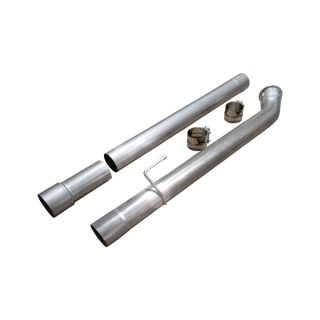 4" 2019-2021 6.7 Cummins DPF Delete Race Pipe Dodge Ram 2500 Ram 3500