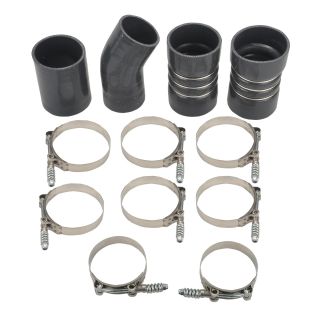 Turbo Intercooler CAC Boots Clamps Kit for 2003-2007 Ford 6.0L Powerstroke F250 F350 F450 F550 Super Duty