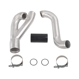 2" Aluminum Turbo Outlet Charge Pipe Kit For 2007-2013 BMW 335i 335is