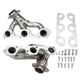 07-11 Jeep Wrangler JK 3.8L V6 Stainless Shorty Header w/Gasket