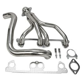 97-99 Jeep Wrangler TJ 2.5L L4 Stainless Manifold Header w/Downpipe
