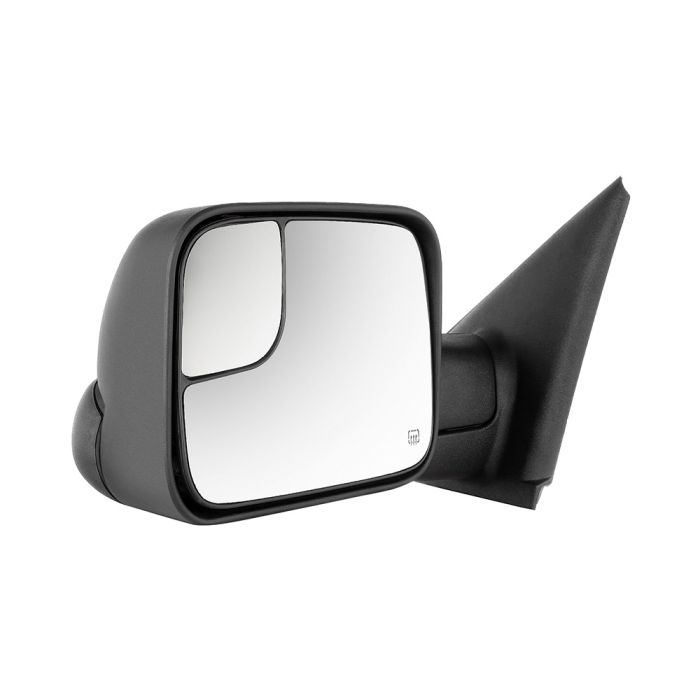 Towing Mirror Pair for 2002-2009 Dodge Ram 1500 2500 3500 Power Heated Non-Turn Signal 