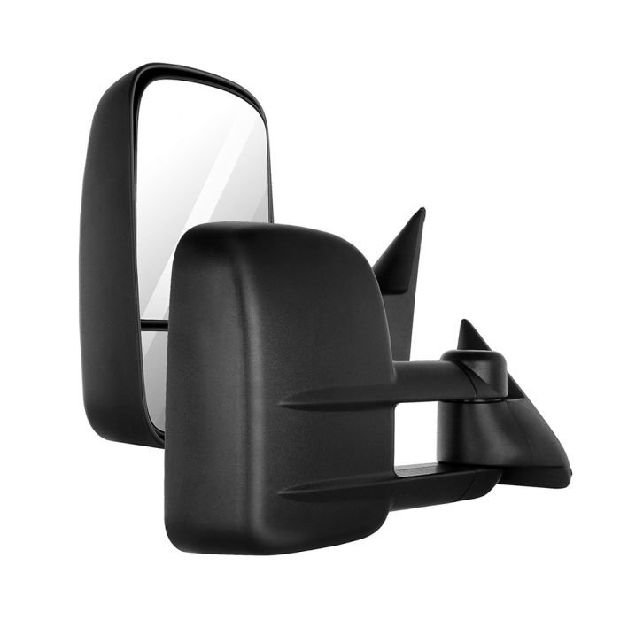 Towing Mirror Pair for 1988-1998 Chevy GMC C1500 C/K 1500 2500 3500 Suburban Manually Adjustable 
