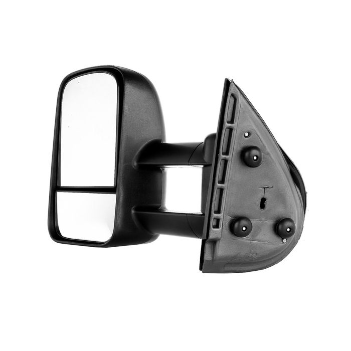 Towing Mirror Pair for 2007-2014 Chevy Silverado Suburban GMC Sierra 1500 2500 3500 Manual Adjusted Non-Heated 