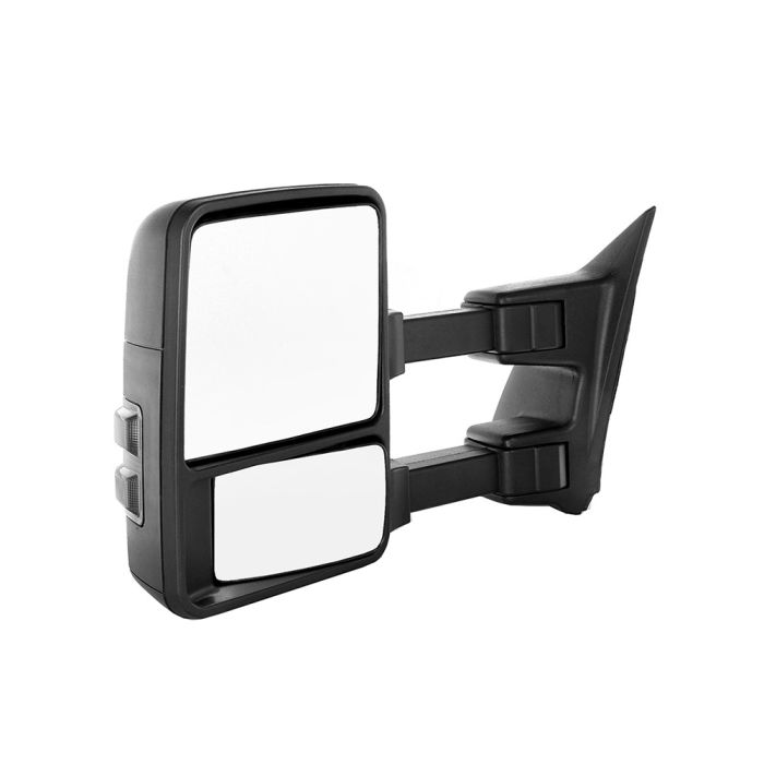 Towing Mirror Pair for 2003-2007 Ford F250 F350 F450 F550 Super Duty Turn Signal Manual Adjustment 