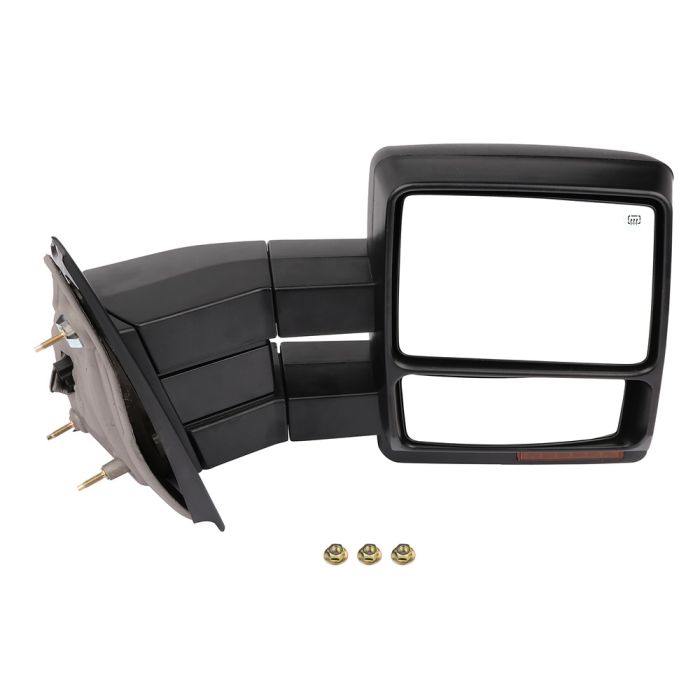 Towing Mirror Passenger Side for 2007-2014 Ford F150 Power Heated Turn Signal Puddle Light 