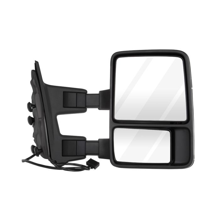 Towing Mirror Pair for 1999-2016 Ford F250 F350 F450 F550 Super Duty Turn Signal Manual Adjusted Non-Heat 