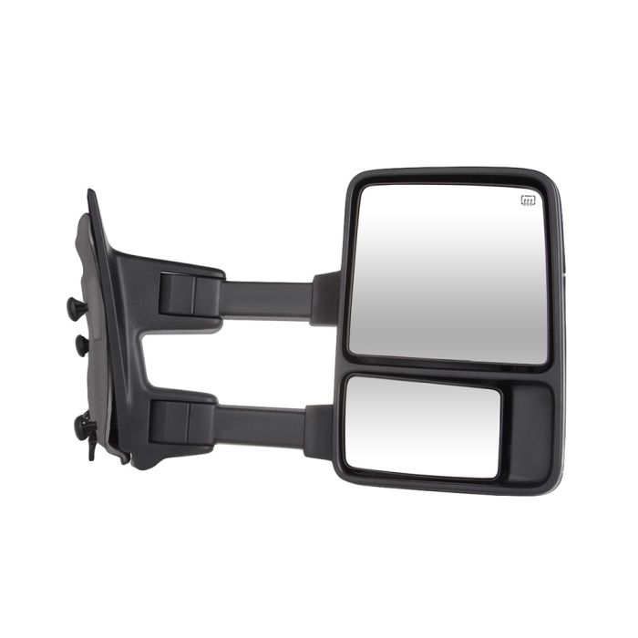 Towing Mirror Pair for 1999-2016 Ford F250 F350 F450 F550 Super Duty Turn Signal Manual Adjusted Non-Heat 