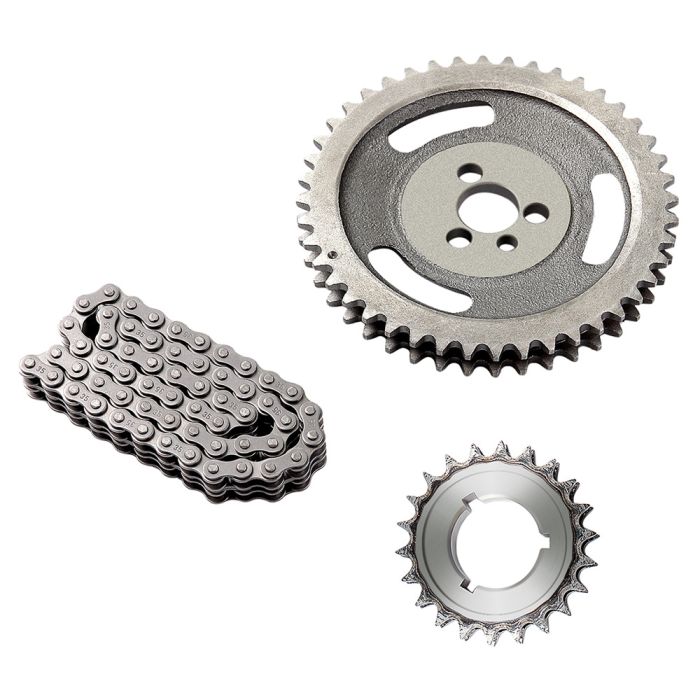Double Roller Timing Chain Kit (C-3023K) for 1965-1986 Chevy GMC SBC V6 V8 350 400 327 305 283 383 262 265 
