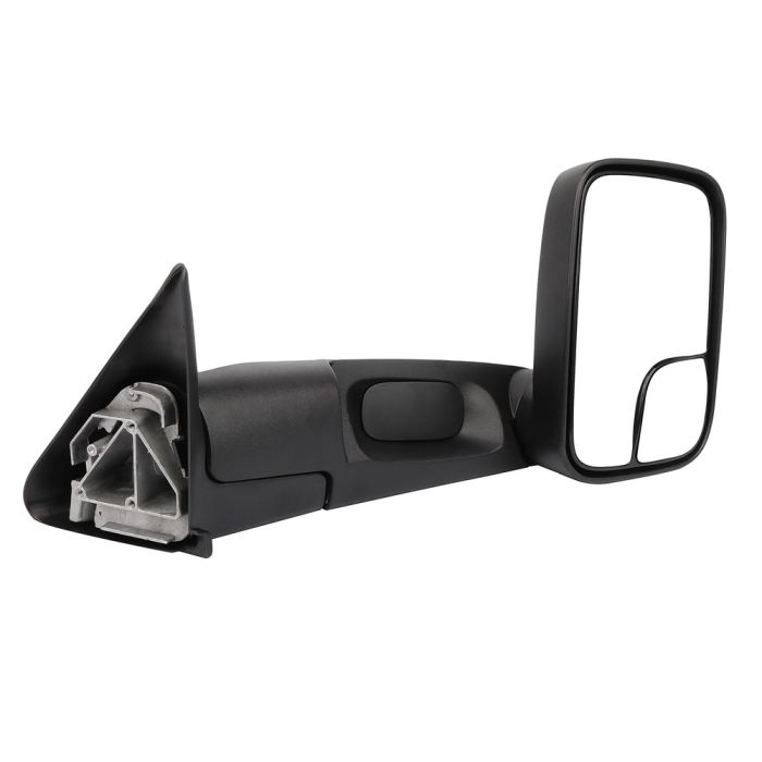 Towing Mirror Passenger Side for 1994-2002 Dodge Ram 1500 2500 3500 Manual Adjustment 