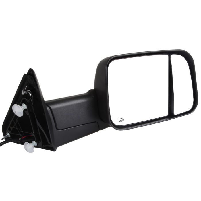 Towing Mirror Pair for 2009-2018 Dodge Ram 1500 2500 3500 4500 5500 Power Heated Manual Folding 