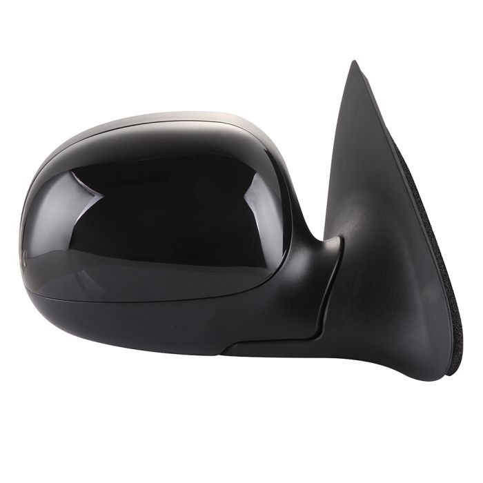 Black Passenger Side Mirror Power Manual Folding For 1997-2003 Ford F-150 1997-1999 Ford F-250 2004 Ford F-150 Heritage