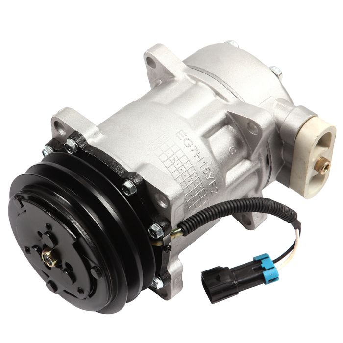 A/C Compressor W/ Clutch 08-13 Peterbilt 210 6.7L 05-07 Peterbilt 385 10.3/10.8L