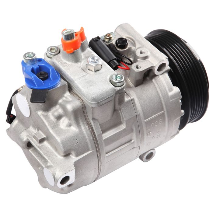 12V AC Compressor 2003-2006 Mercedes-Benz E55 AMG S55 AMG 3.2L (CO 11245C)