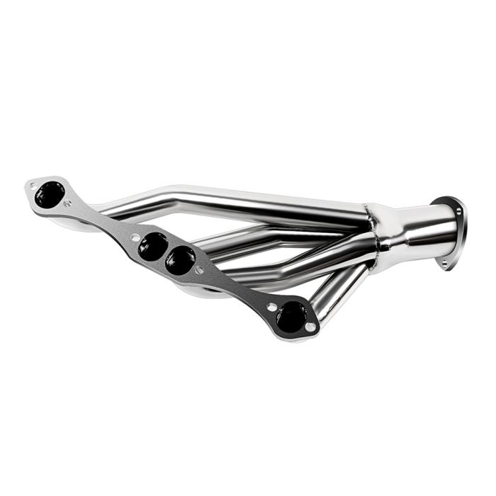 Mid Length Exhaust Header for 71-88 Chevy SBC 283 327 350 383 400 4.4L 5.0L 5.7L 6.6L