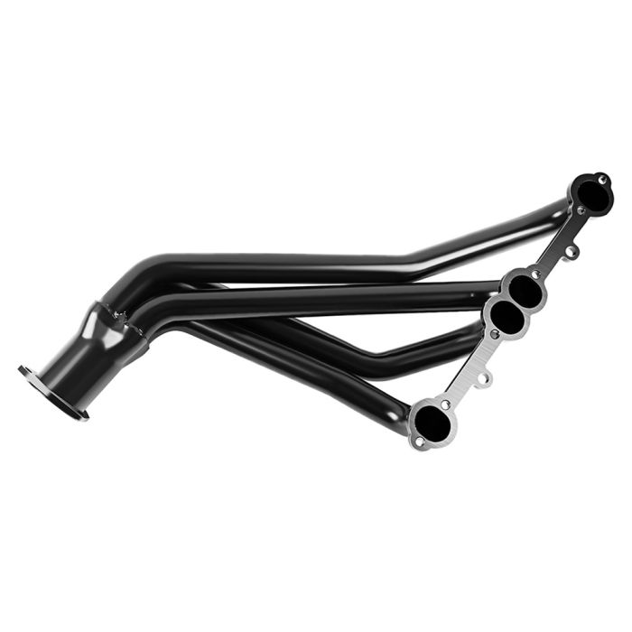 Black Exhaust Header for 1990 1991 Chevy GMC 305 350 Small Block SBC 5.0L 5.7L