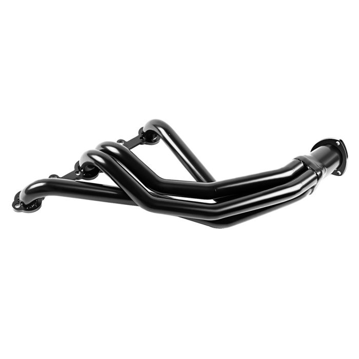 Black Exhaust Header for 1990 1991 Chevy GMC 305 350 Small Block SBC 5.0L 5.7L