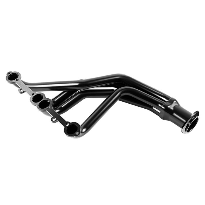 Black Exhaust Header for 1990 1991 Chevy GMC 305 350 Small Block SBC 5.0L 5.7L