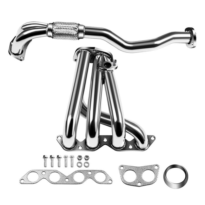 1993-1997 Toyota Corolla 1.8L Stainless Racing Header Exhaust Manifold 1993 1994 1995 1996 1997