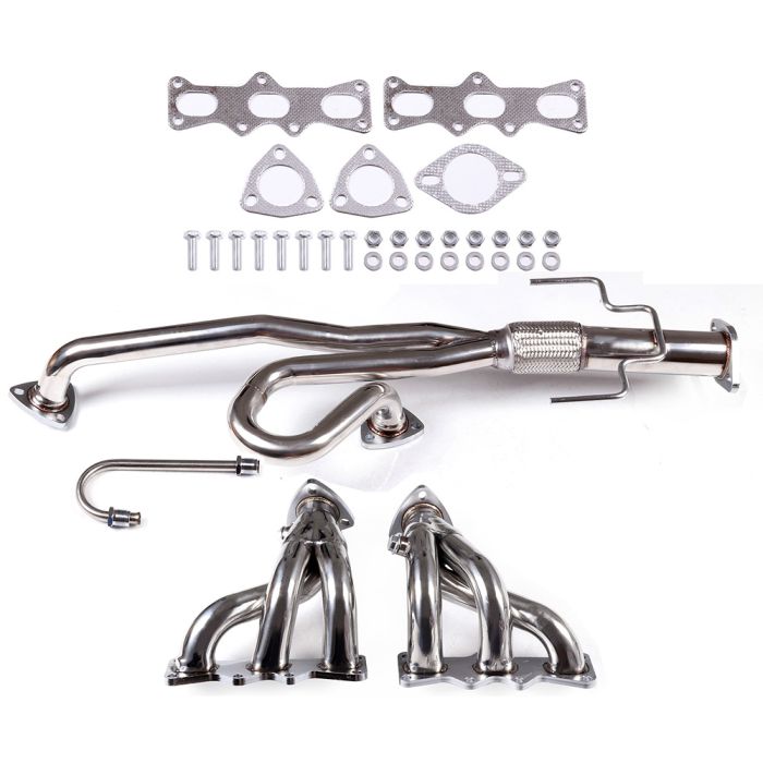 1993-1997 Ford Probe Mazda MX-6 MX6 2.5L V6 Stainless Header Manifold Kit