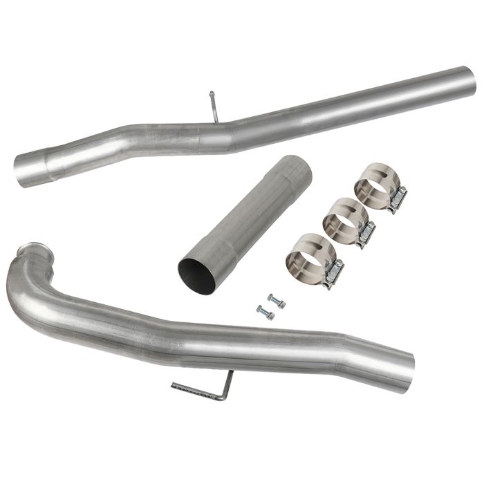 For 2011-2015 Chevy Silverado GMC 2500 3500 HD Diesel Exhaust Pipe Delete Pipe Exhaust Pipes