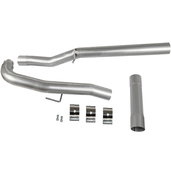 For 2011-2015 Chevy Silverado GMC 2500 3500 HD Diesel Exhaust Pipe Delete Pipe Exhaust Pipes