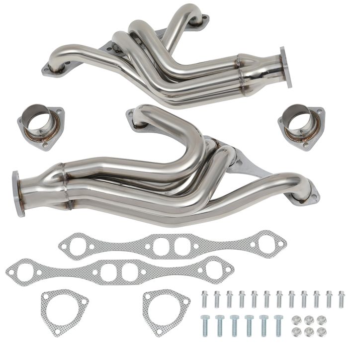 For 1957 Chevrolet Bel Air Del Ray Nomad Small Block V8 4.6L Exhaust Header Manifold