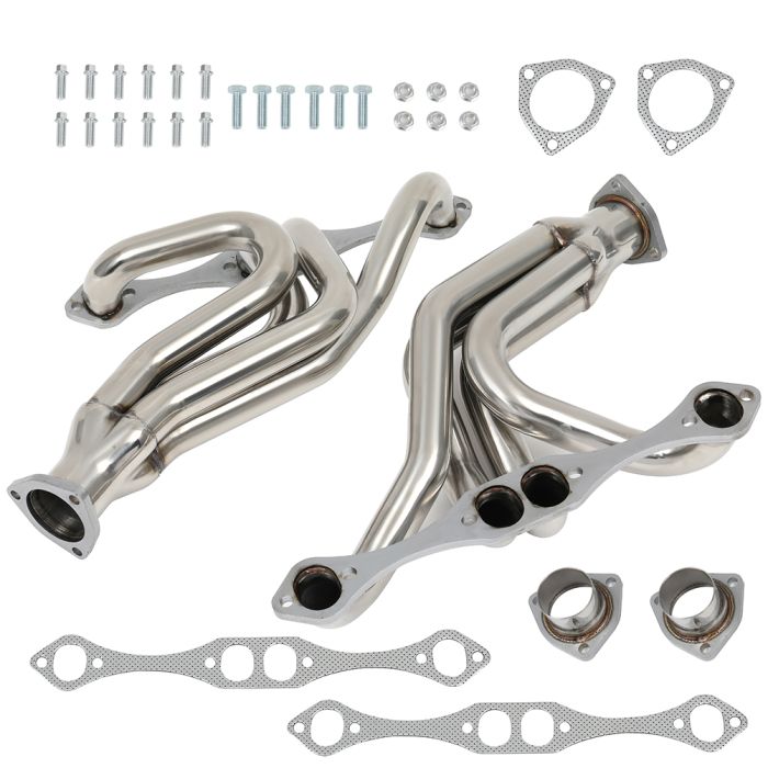 For 1957 Chevrolet Bel Air Del Ray Nomad Small Block V8 4.6L Exhaust Header Manifold