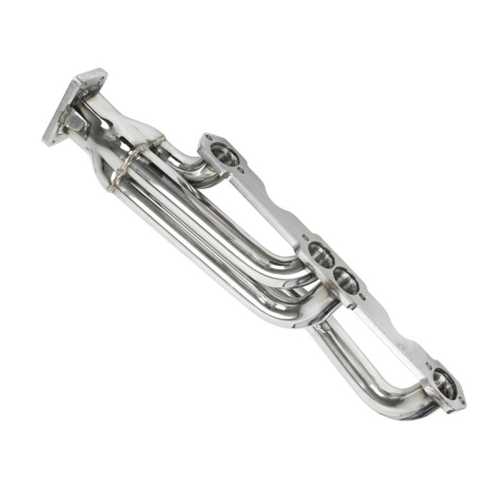 Twin Turbo Exhaust Header for 1982-1992 Chevy Camaro Trans Am Firebird 350 305 Small Block SBC T3 V8